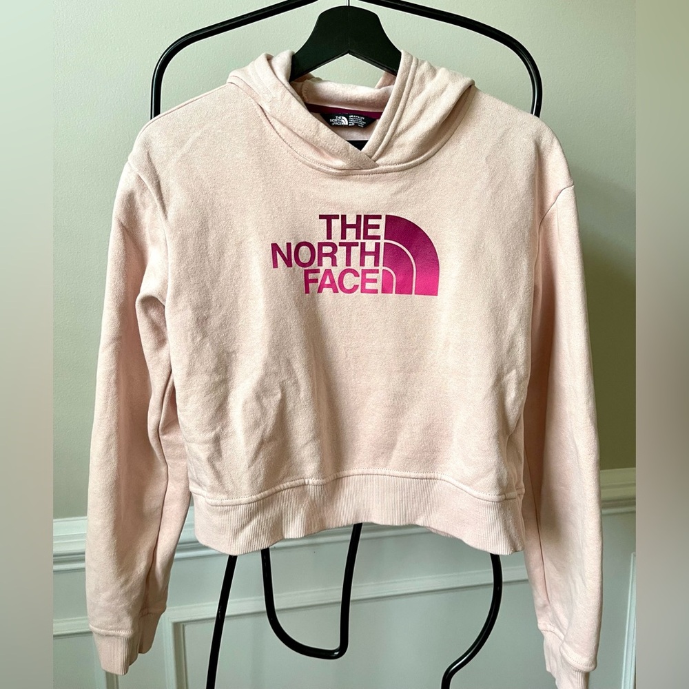 The North Face (authentic) Pink Hoodie - Kids_Girls XL